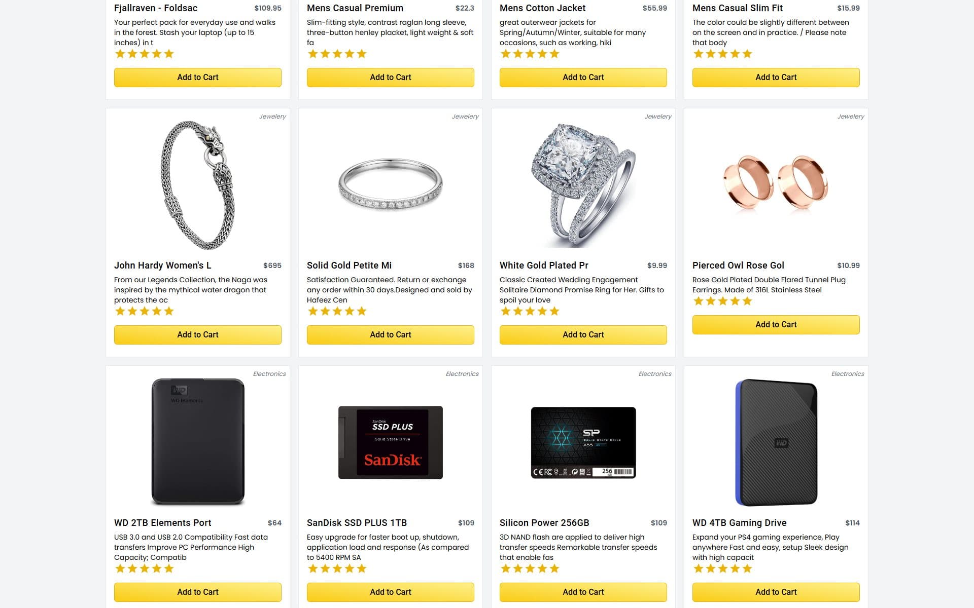 Amazon Clone — screenshot 2