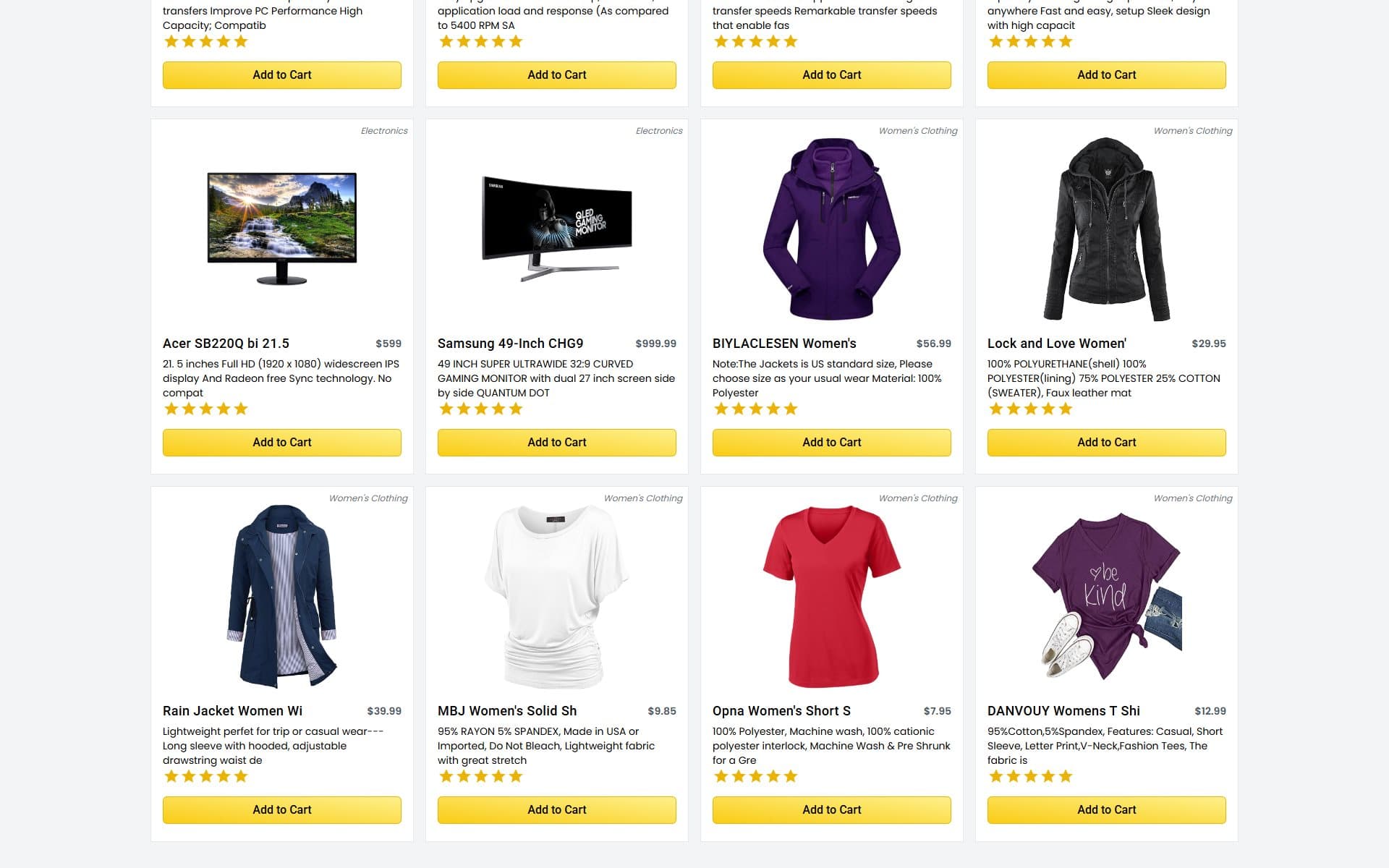 Amazon Clone — screenshot 3