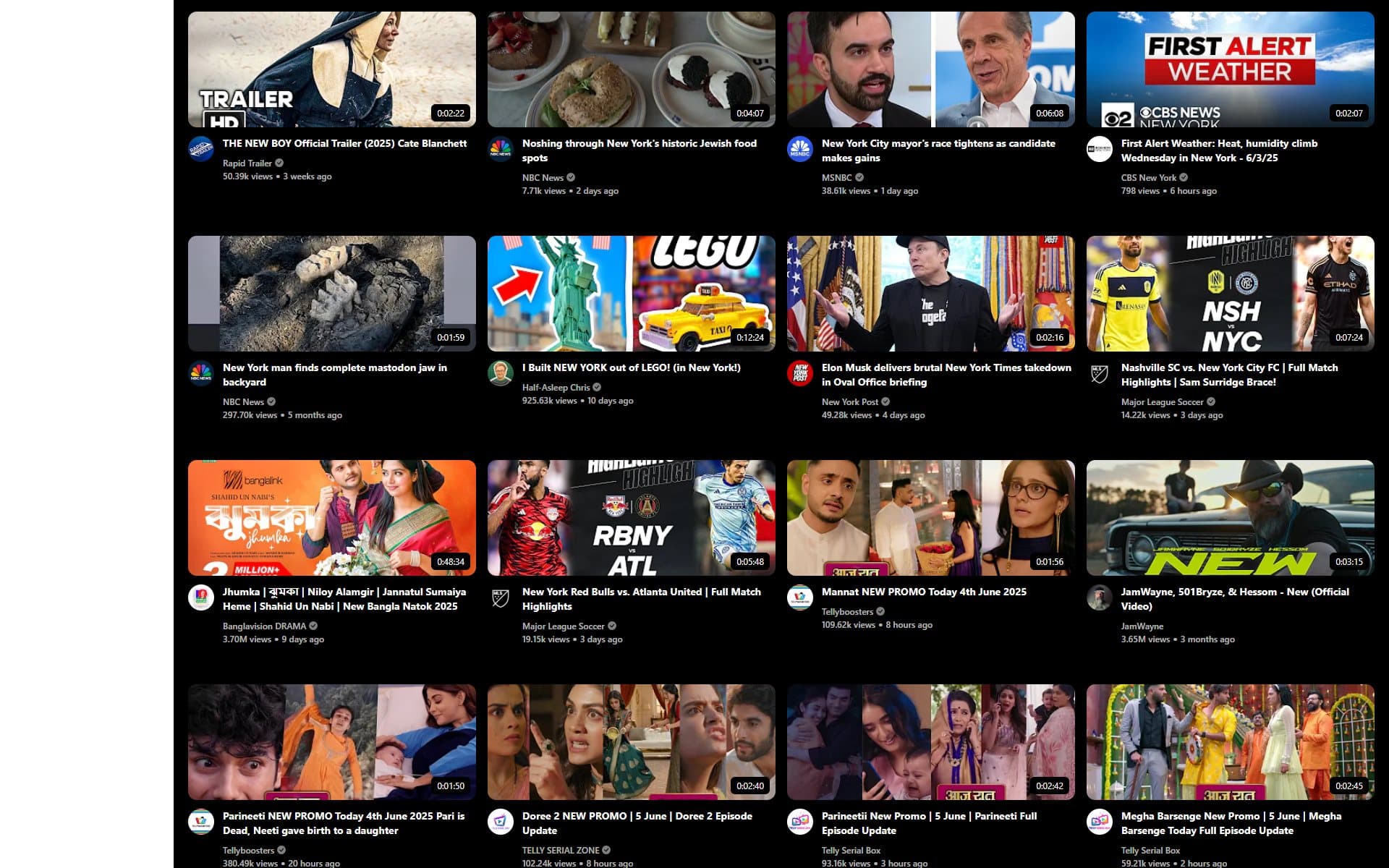 YouTube Clone — screenshot 2