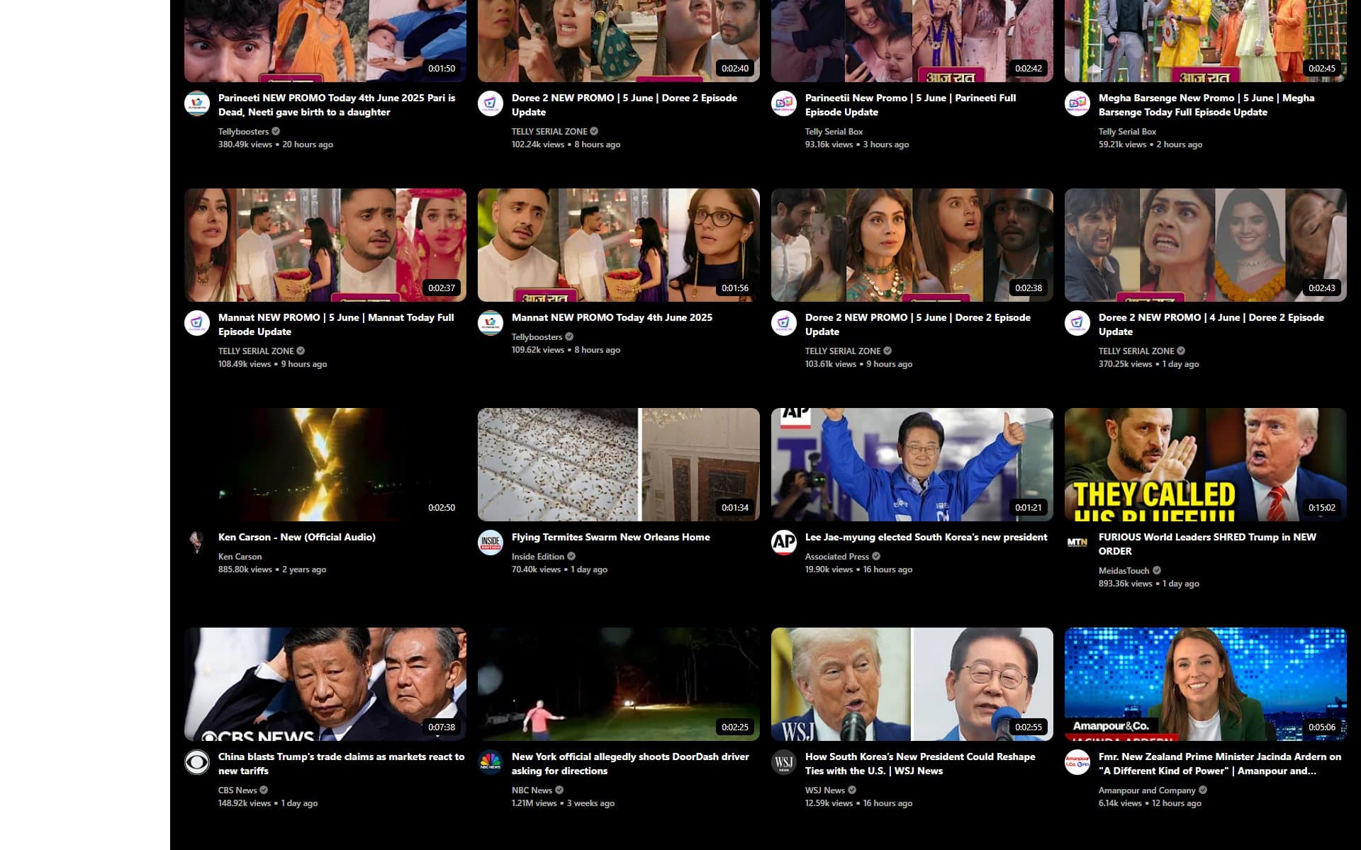 YouTube Clone — screenshot 3